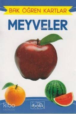 Bak Öğren Kartlar - Meyveler - 1