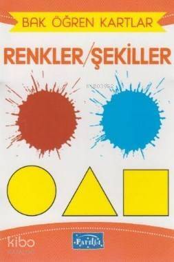 Bak Öğren Kartlar - Renkler-Şekiller - 1