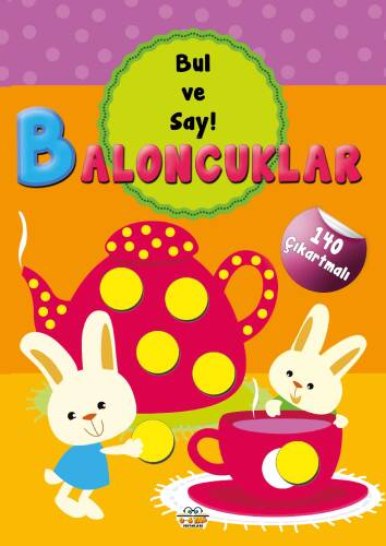 Baloncuklar - Bul Ve Say;140 Çıkartmalı - 1