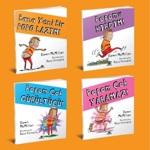 Bana Yeni Bir Popo Lazım Serisi - (4 Kitap) - 1