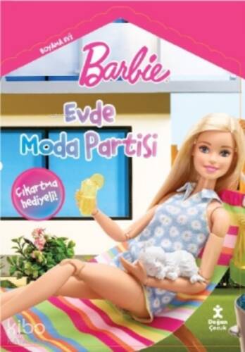 Barbie Boyama Evi Evde Moda Partisi - 1