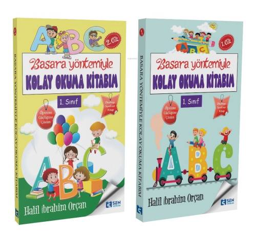 Basara Yöntemiyle Kolay Okuma Kitabım 1-2 Cilt Set - 1