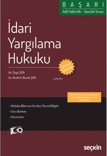 Başarı İdari Yargılama Hukuku - 1