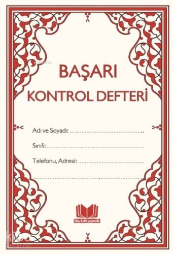 Başarı Kontrol Defteri - 1