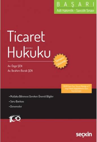 Başarı Ticaret Hukuku - 1