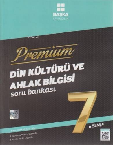 Başka Premıum Din Kültürü Ve Ahlak Bilgisi Soru Bankası - 1