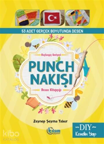 Başlangıç Seviyesi Punch Nakışı Desen Kitapçığı - 1