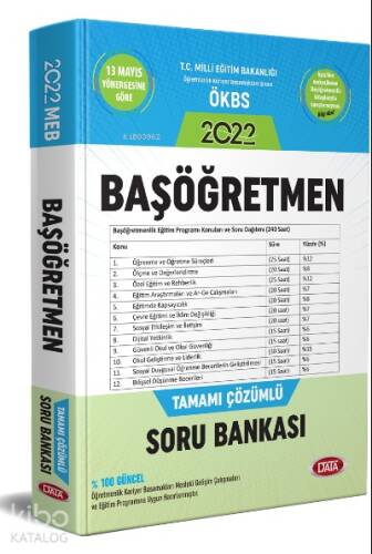 Başöğretmen Tamamı Çözümlü Soru Bankası - 1