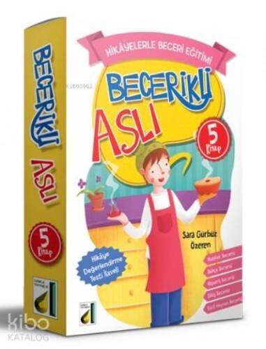 Becerikli Aslı Serisi (5 Kitap) Hikayelerle Beceri Eğitimi - 1