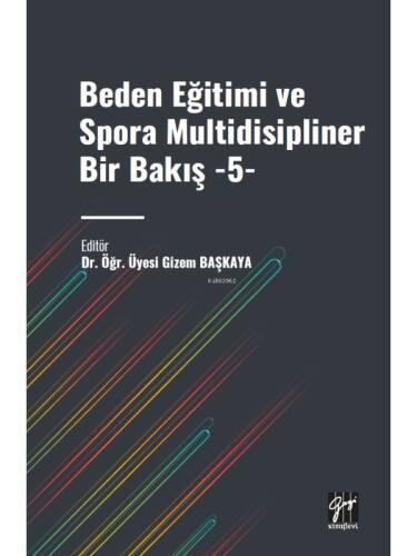 Beden Eğitimi ve Spora Multidisipliner Bir Bakış-5 - 1