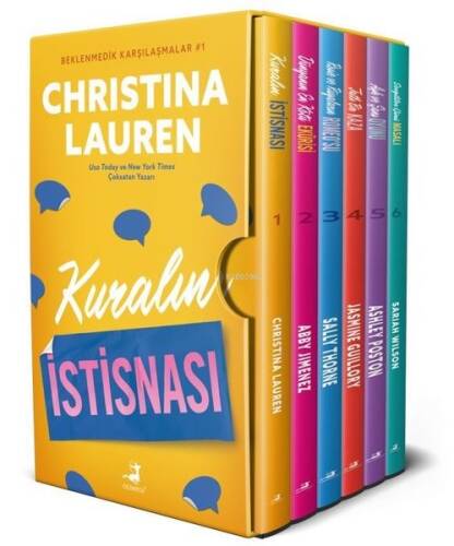 Beklenmedik Karşılaşmalar Serisi Kutulu Set - 6 Kitap - 1