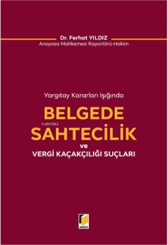 Belgede Sahtecilik ve Vergi Kaçakçılığı Suçları - 1