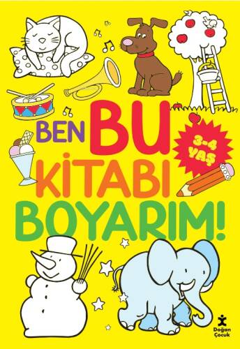 Ben Bu Kitabı Boyarım! ;3-4 Yaş - 1