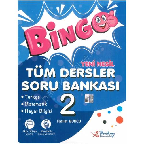 Berkay Yayıncılık 2. Sınıf Bingo Yeni Nesil Tüm Dersler Soru Bankası - 1