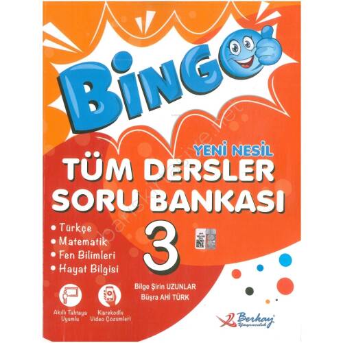 Berkay Yayıncılık 3. Sınıf Bingo Yeni Nesil Tüm Dersler Soru Bankası - 1