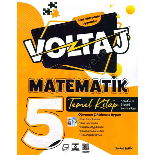 Berkay Yayıncılık 5. Sınıf Voltaj Matematik Temel Kitap - 1