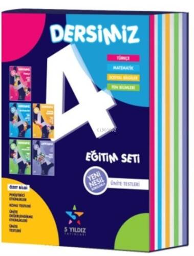 Beş Yıldız Yayınları Eğitim Seti Türkçe/Matematik/Sosyal Bilgiler - 1