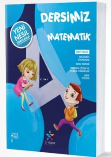 Beş Yıldız Yayınları Matematik Etkinlikli Soru Bankası - 1