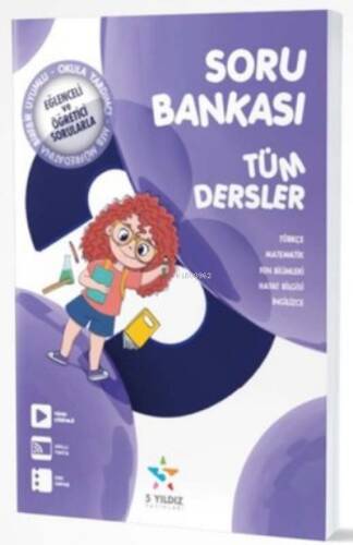 Beş Yıldız Yayınları Tüm Dersler Soru Bankası - 1