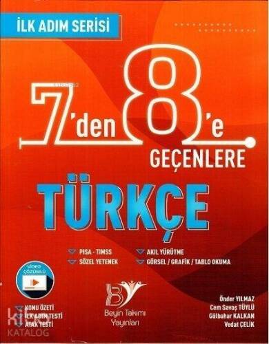 Beyin Takımı Yayınları 7 den 8 e Geçenlere Türkçe İlk Adım Serisi Beyin Takımı - 1