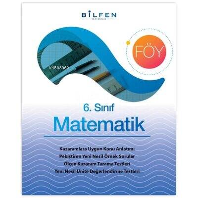 Bilfen 6.Sınıf Matematik Föy - 1