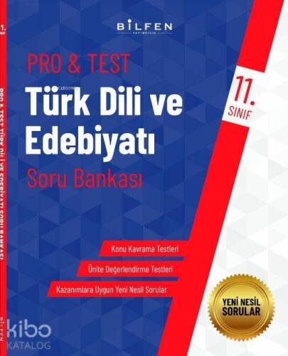 Bilfen Yayıncılık 11. Sınıf Pro&Test Türk Dili Ve Edebiyatı Soru Bankası - 1