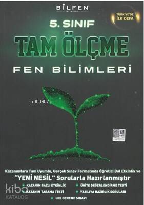 Bilfen Yayıncılık 5. Sınıf Fen Bilimleri Tam Ölçme Yeni - 1