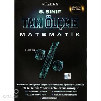 Bilfen Yayıncılık 5. Sınıf Matematik Tam Ölçme Yeni - 1