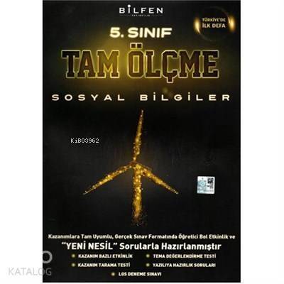 Bilfen Yayıncılık 5. Sınıf Sosyal Bilgiler Tam Ölçme Yeni - 1