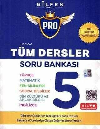 Bilfen Yayıncılık 5. Sınıf Tüm Dersler Pro Soru Bankası - 1