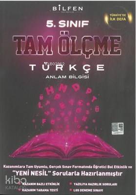 Bilfen Yayıncılık 5 Sınıf Türkçe Tam Ölçme Yeni - 1