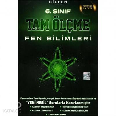 Bilfen Yayıncılık 6. Sınıf Fen Bilimleri Tam Ölçme Yeni - 1