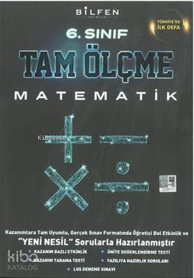 Bilfen Yayıncılık 6. Sınıf Matematik Tam Ölçme Yeni - 1