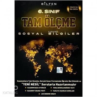 Bilfen Yayıncılık 6. Sınıf Sosyal Bilgiler Tam Ölçme Yeni - 1