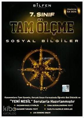 Bilfen Yayıncılık 7. Sınıf Sosyal Bilgiler Tam Ölçme Yeni - 1