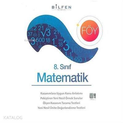 Bilfen Yayıncılık 8. Sınıf Matematik Föy - 1