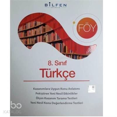 Bilfen Yayıncılık 8. Sınıf Türkçe Föy - 1