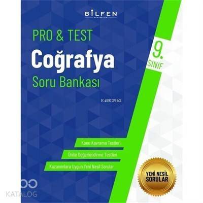 Bilfen Yayıncılık 9. Sınıf Pro&Test Coğrafya Soru Bankası - 1