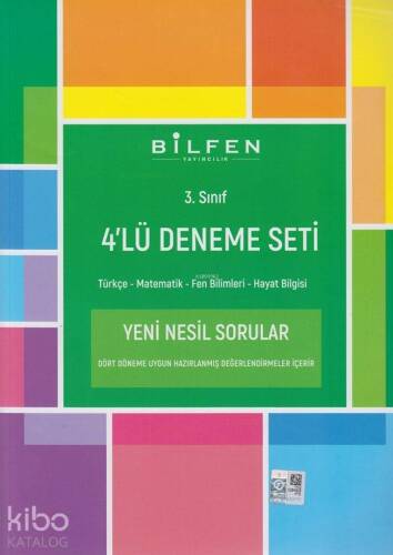 Bilfen Yayınları 3. Sınıf 4 lü Deneme Seti Bilfen - 1