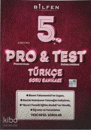 Bilfen Yayınları 5. Sınıf Türkçe ProTest Soru Bankası Bilfen - 1