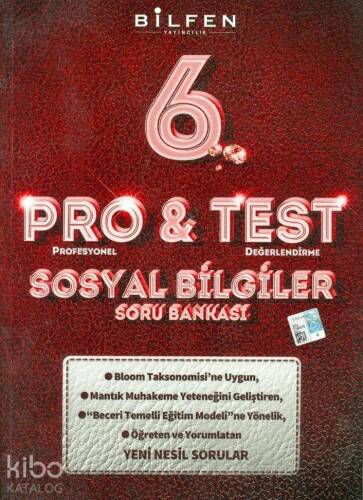 Bilfen Yayınları 6. Sınıf Sosyal Bilgiler ProTest Soru Bankası Bilfen - 1