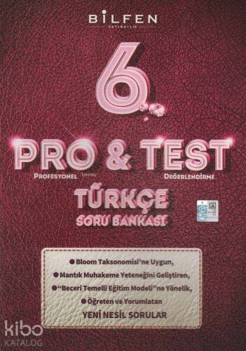 Bilfen Yayınları 6. Sınıf Türkçe ProTest Soru Bankası Bilfen - 1