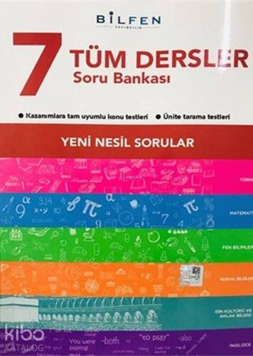 Bilfen Yayınları 7. Sınıf Tüm Dersler Yeni Nesil Soru Bankası Bilfen - 1