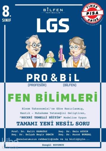 Bilfen Yayınları 8. Sınıf LGS Fen Bilimleri Probil Soru Bankası Bilfen - 1