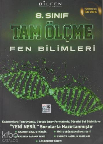 Bilfen Yayınları 8. Sınıf LGS Fen Bilimleri Tam Ölçme Bilfen - 1