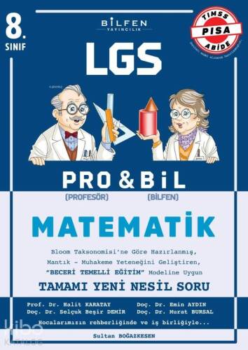 Bilfen Yayınları 8. Sınıf LGS Matematik Probil Soru Bankası Bilfen - 1