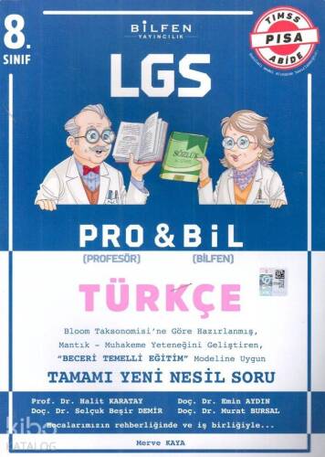 Bilfen Yayınları 8. Sınıf LGS Türkçe Probil Soru Bankası Bilfen - 1