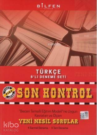 Bilfen Yayınları 8. Sınıf LGS Türkçe Son Kontrol 8 li Deneme Seti Bilfen - 1