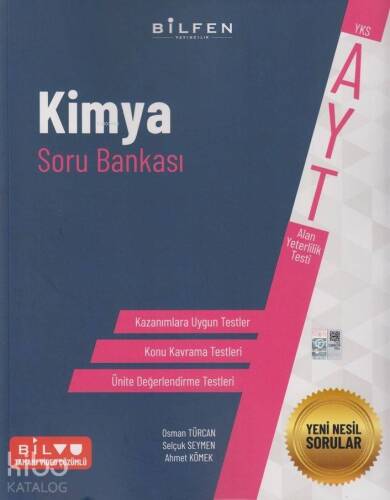 Bilfen Yayınları AYT Kimya Soru Bankası Bilfen - 1