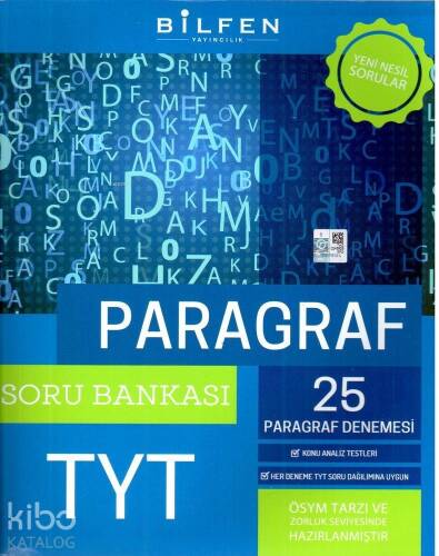 Bilfen Yayınları TYT Paragraf 25 Denemeli Soru Bankası Bilfen - 1